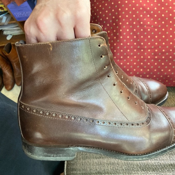 Septième Largeur dark brown Balmoral “Marceau” boot fall/winter 2012 - Picture 9 of 10